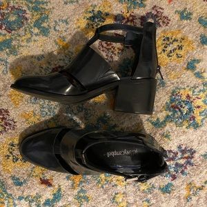 Jeffrey Campbell cutout booties